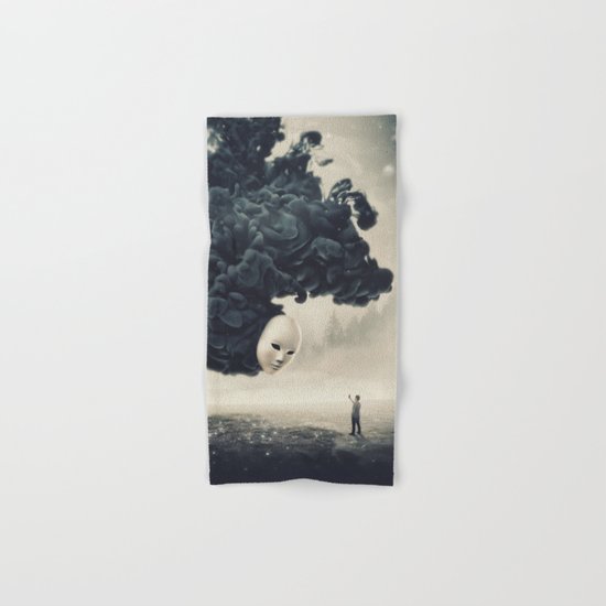 The Selfie Dark Surrealism Hand & Bath Towel