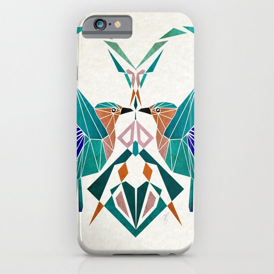 couple of blue birds iPhone & iPod Case