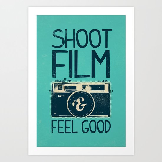 Shoot Film Art Print