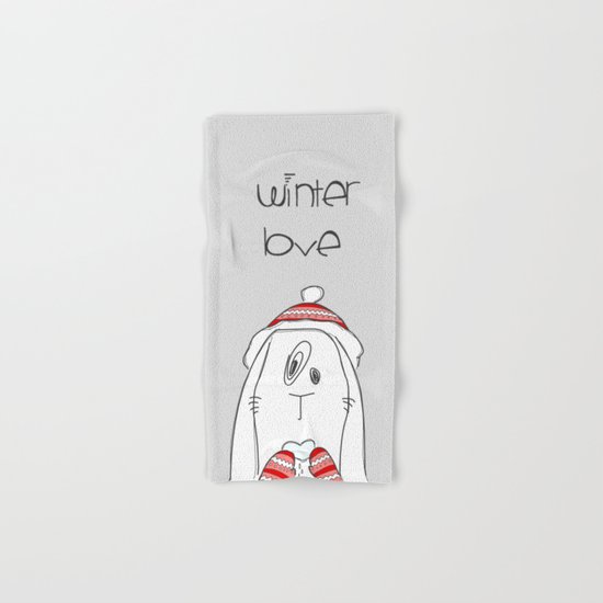 Winter Love Hand & Bath Towel