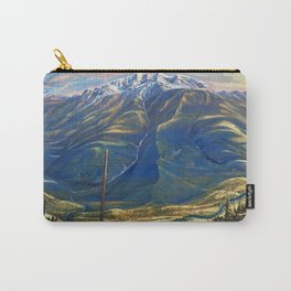 Ts̓zil Carry-All Pouch | Anders, Anderspetersen, Pe, Canada, Westcoast, Landscape, Mountains, Britishcolumbia, Pemberton, Painting 