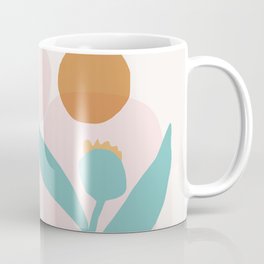 Abstraction_Floral_Minimalism_Beautiful_Day Coffee Mug