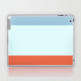 blue orange and grey gradient blocks Laptop Skin