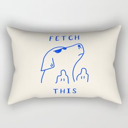 Fetch This Rectangular Pillow