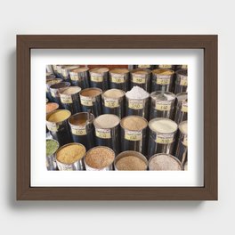 Spices, Thessaloniki  Recessed Framed Print