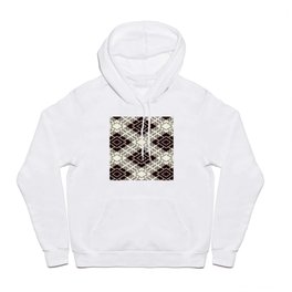 Black and White Square Pattern Hoody | White, Home, Gradient, Decor, Graphicdesign, Straight, Simple, Rectangle, Trend, Design 
