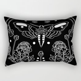 Mirror Moth Rectangular Pillow