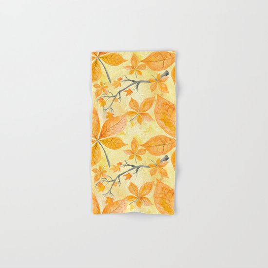 Autumn leaves #11 Hand & Bath Towel