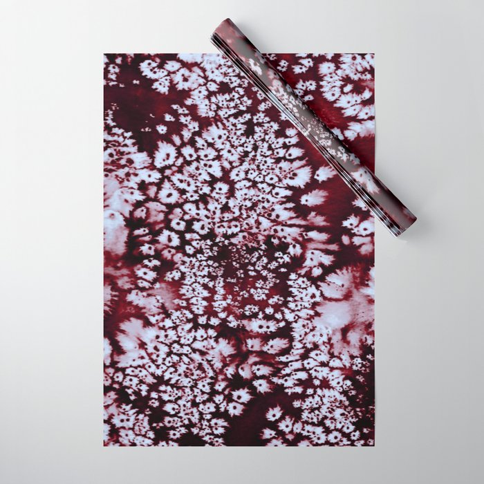Red Space Wrapping Paper