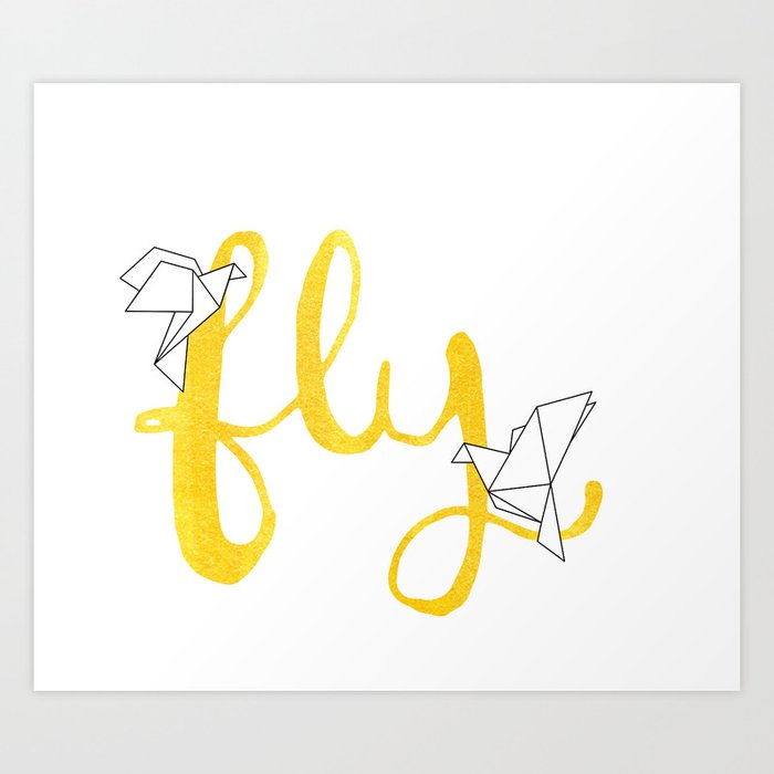 Fly Art Print