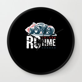 RC Time RC Car Model Build Wall Clock
