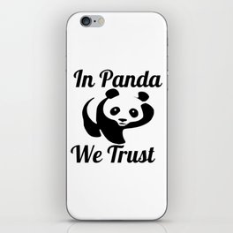 Panda world iPhone Skin