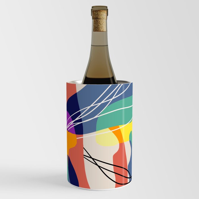 Molecular abstract surrealist Wine Chiller