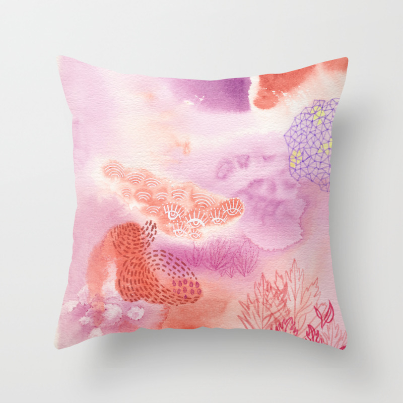Herb Song In Lavender With Mugwort Contemporary Abstract