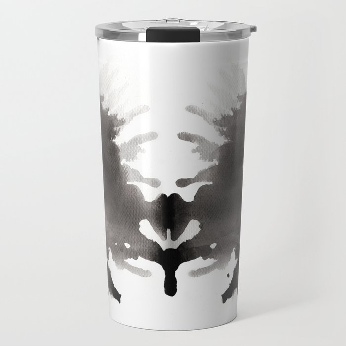 Rorschach test 3 Travel Mug