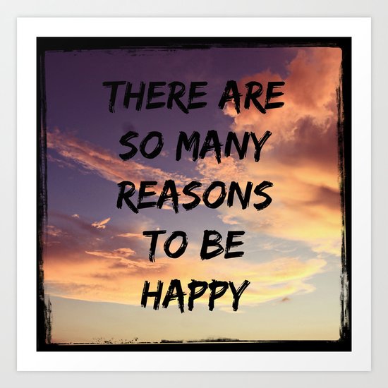 Reasons Art Print