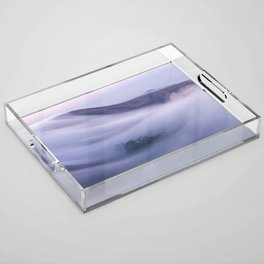 Fog Waves Acrylic Tray
