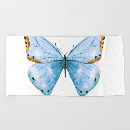 Butterfly 04 Beach Towel