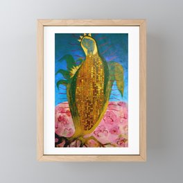 Corn Maiden Framed Mini Art Print