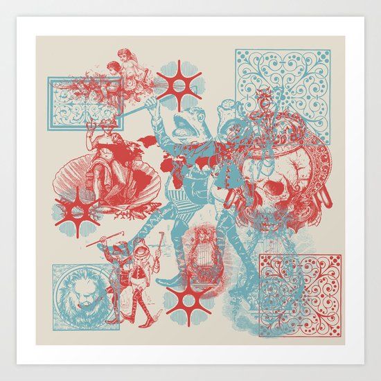 Time We Left This World Today Art Print