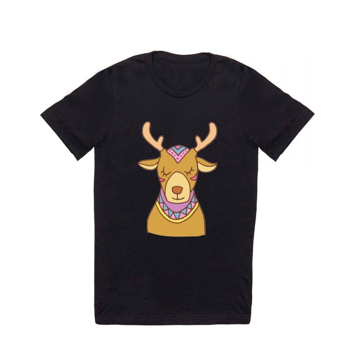 Tribal Deer T Shirt