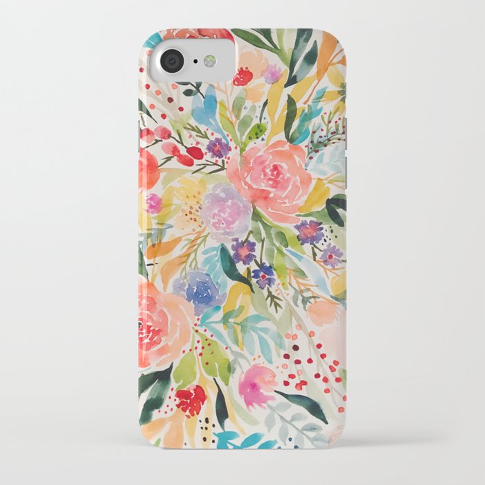 Flower Joy iPhone Case