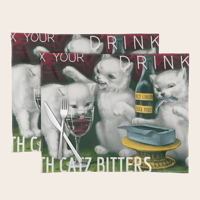 Mix your drinks with Catz (Cats) bitters Italian aperitif cocktail alcoholic beverages with