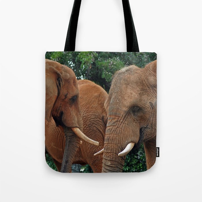 African Elephant Tote Bag