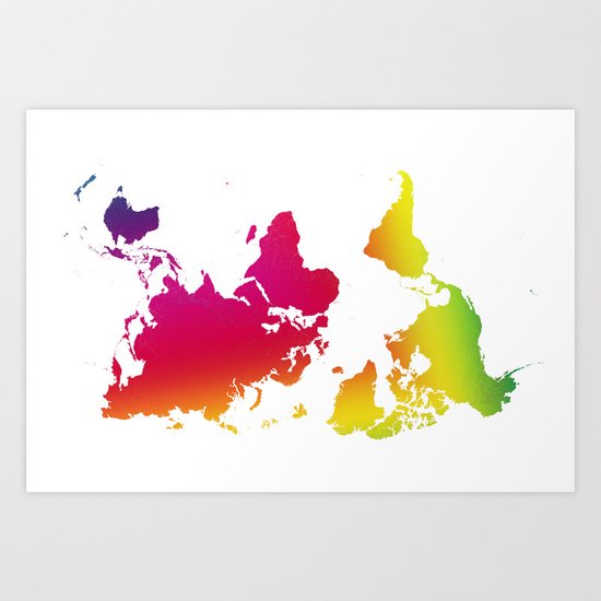 point of view - rainbow 2 Art Print