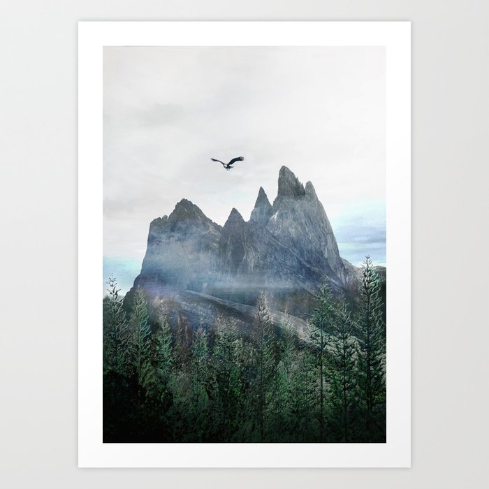 Mountains 13 Art Print