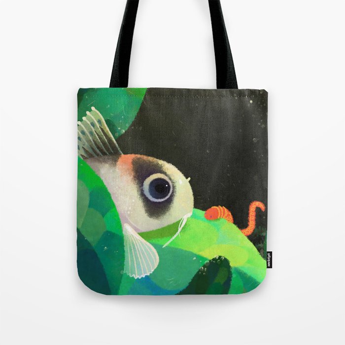 finding tubifex Tote Bag