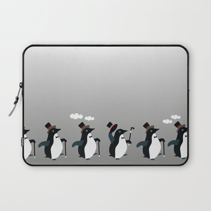 Penguin Parade Laptop Sleeve