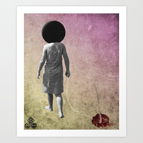 drag Art Print