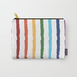 Painted Rainbow Colors Carry-All Pouch