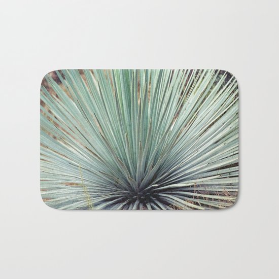 Agave Plant Bath Mat