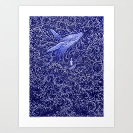 SPIRIT OF THE SEA - Visothkakvei Art Print