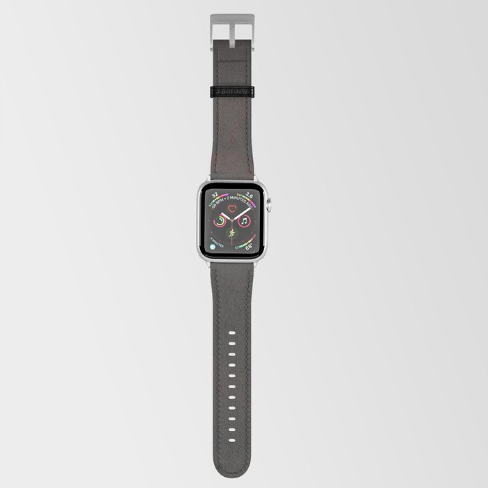 Dark and Red Apple Watch Band