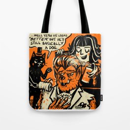 And His Hair Was Perfect Tote Bag