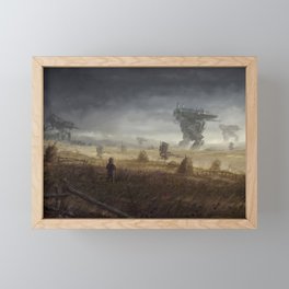 1920 - in the middle of the storm Framed Mini Art Print