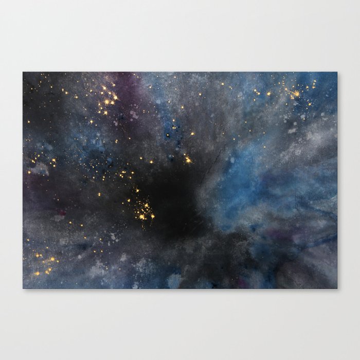 Dyed Cosmosity Canvas Print