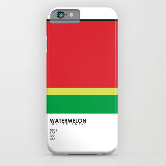 Pantone Fruit - Watermelon iPhone & iPod Case