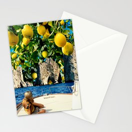 Limoncello Skies Stationery Card