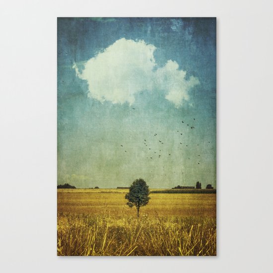 aLone Canvas Print