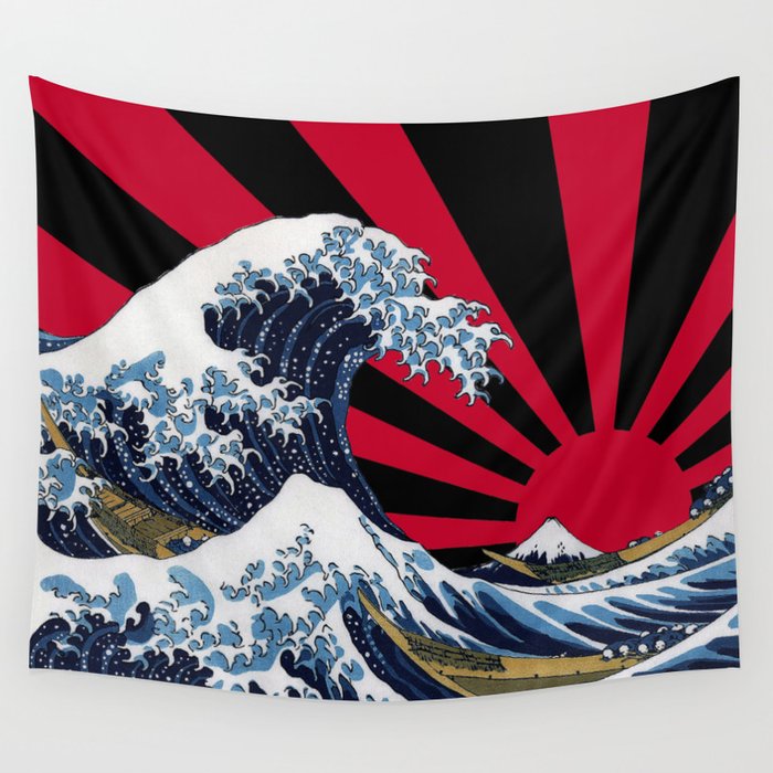 Rising shop sun tapestry