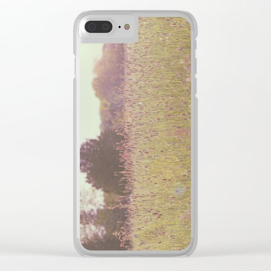 Tall Grass Clear iPhone Case