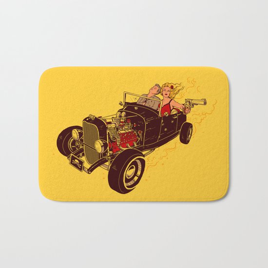 Bonnie & Clyde Bath Mat