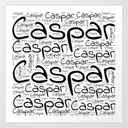 Caspar Art Print