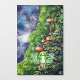 Fairy moss Canvas Print