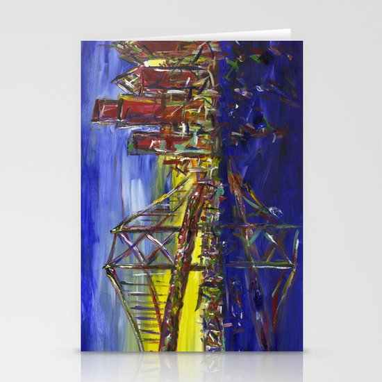 Philly Skyline with Ben Franklin Bridge Stationery Cards
