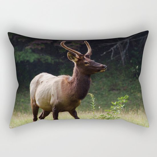 Deer Forest Rectangular Pillow